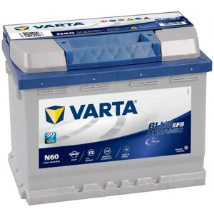 Varta - Batterie De Démarrage Blue Dynamic L2 N60 12v 60ah / 640a 560500056 - Publicité Varta - Batterie De Démarrage Blue Dynamic L2 N60 12v 60ah / 640a 560500056 - Publicité