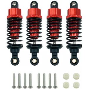 GOTRAYS Ensemble D'Amortisseurs D'Amortisseurs En Alliage D' 4 Pièces Pour Pièces De Mise À Niveau De Voiture -01 Tt01-02 Tt02 1/10 Télécommandée, Rouge - Publicité GOTRAYS Ensemble D'Amortisseurs D'Amortisseurs En Alliage D' 4 Pièces Pour Pièces De Mise À Niveau De Voiture -01 Tt01-02 Tt02 1/10 Télécommandée, Rouge - Publicité