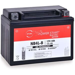 Nx - Batterie Moto Gel Nb4l-b / Yb4l-b / Yb4l-a 12v 4ah - Publicité Nx - Batterie Moto Gel Nb4l-b / Yb4l-b / Yb4l-a 12v 4ah - Publicité