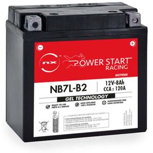 Batterie Moto Gel Nb7l-b2 / Yb7l-b2 12v 8ah - Nx - Publicité Batterie Moto Gel Nb7l-b2 / Yb7l-b2 12v 8ah - Nx - Publicité