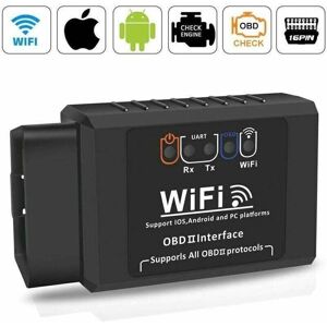 SIOKS Obd2 Valise Diagnostic Auto, Diagnostic Voiture Prise Wifi Obd Adaptateur Scanner Code De Défaut Multimarque Elm327 Outils Diagnostics Système Moteur - Publicité SIOKS Obd2 Valise Diagnostic Auto, Diagnostic Voiture Prise Wifi Obd Adaptateur Scanner Code De Défaut Multimarque Elm327 Outils Diagnostics Système Moteur - Publicité