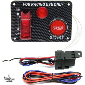 OEM Panneau De Commutateur D'Allumage Dc 12v 2 En 1 Avec Bouton Poussoir De Démarrage Du Moteur De Voiture Avec Voyant Lumineux Pour Voiture De Course, Bateau, Camion, Remorque - Publicité OEM Panneau De Commutateur D'Allumage Dc 12v 2 En 1 Avec Bouton Poussoir De Démarrage Du Moteur De Voiture Avec Voyant Lumineux Pour Voiture De Course, Bateau, Camion, Remorque - Publicité