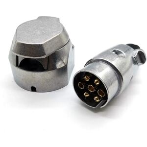 Prise Remorque 7 Broches Mâle Métal Et Prise Remorque 7 Broches Femelle Métal,12v Adaptateur Prise Pour Remorque 7 Broches Fiche Attelage Remorque 7 Broches Mâle Aluminium Étanche - Sollbry - Publicité Prise Remorque 7 Broches Mâle Métal Et Prise Remorque 7 Broches Femelle Métal,12v Adaptateur Prise Pour Remorque 7 Broches Fiche Attelage Remorque 7 Broches Mâle Aluminium Étanche - Sollbry - Publicité