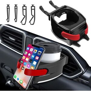 Support De Téléphone 2 En 1 Pour Grille D'Aération Et Boissons, Support Universel Pour Bouteille De Gobelet, Portable Universel Pour Voiture, Avec 3 Paires De Crochets Interchangeables - Ahlsen - Publicité Support De Téléphone 2 En 1 Pour Grille D'Aération Et Boissons, Support Universel Pour Bouteille De Gobelet, Portable Universel Pour Voiture, Avec 3 Paires De Crochets Interchangeables - Ahlsen - Publicité