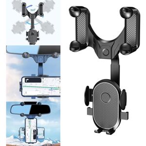 DPZO Support De Téléphone Pour Rétroviseur De Voiture - Support 360° Rotatif Et Rétractable - Universel, Flexible Et Multifonctionnel - Installation Facile - Publicité DPZO Support De Téléphone Pour Rétroviseur De Voiture - Support 360° Rotatif Et Rétractable - Universel, Flexible Et Multifonctionnel - Installation Facile - Publicité