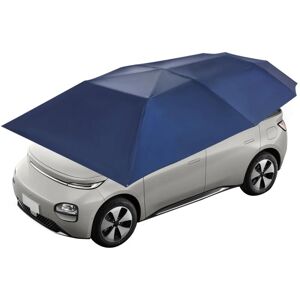 GOJOY Tente De Voiture Portable Pliable, Tente De Couverture De Parapluie De Pare-soleil De Voiture, Couverture D'Auvent De Voiture, Bleu Marine, 4.6 X 2.3 M - Publicité GOJOY Tente De Voiture Portable Pliable, Tente De Couverture De Parapluie De Pare-soleil De Voiture, Couverture D'Auvent De Voiture, Bleu Marine, 4.6 X 2.3 M - Publicité