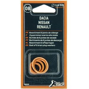 XL TECH Xltech 6 Joints compatible avec Renault. Dacia - Publicité XL TECH Xltech 6 Joints compatible avec Renault. Dacia - Publicité