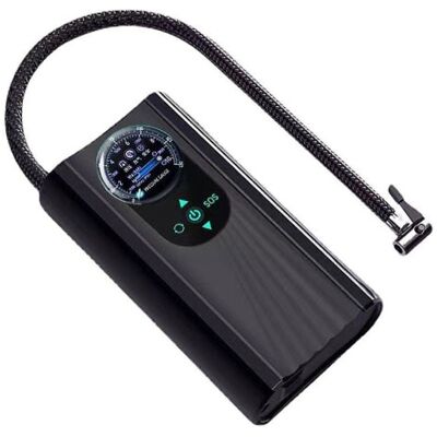 ECLEANFY Compresseur D'Air Rechargeable Pour Voiture, 120 W, 12 V, 150 Psi, Pompe À Pneus Électrique Sans Fil Pour Motos, Vélos, Voitures Et Ballons. Publicité ECLEANFY Compresseur D'Air Rechargeable Pour Voiture, 120 W, 12 V, 150 Psi, Pompe À Pneus Électrique Sans Fil Pour Motos, Vélos, Voitures Et Ballons. Publicité