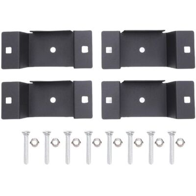 Bunthaus Support De Poteau De Remorque Multifonctionnel En Métal Pour Plateaux Camions 2x4in Bois - Publicité Bunthaus Support De Poteau De Remorque Multifonctionnel En Métal Pour Plateaux Camions 2x4in Bois - Publicité