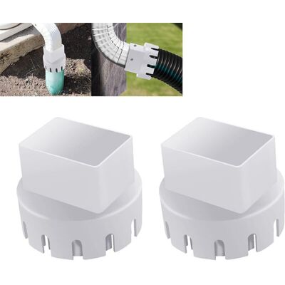 Scotch Adaptateur D'Échappement, Adaptateur De Tuyau D'Échappement, Blanc, Deux, Interface 2,6 X 3,7 Pouces - Publicité Scotch Adaptateur D'Échappement, Adaptateur De Tuyau D'Échappement, Blanc, Deux, Interface 2,6 X 3,7 Pouces - Publicité