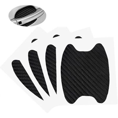 OEM 4 Pièces, Protecteur De Tasse De Porte De Voiture Anti-rayures En Fibre De Carbone, Protecteur De Poignée De Porte De Voiture Non Marquant (noir) - Publicité OEM 4 Pièces, Protecteur De Tasse De Porte De Voiture Anti-rayures En Fibre De Carbone, Protecteur De Poignée De Porte De Voiture Non Marquant (noir) - Publicité