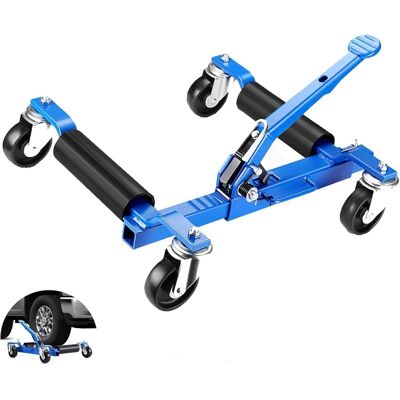GARVEE Avec 1 Pcs Car Wheel Dolly Avec Cric De Pneus, Dolly De Remorque Pour Positionnement De Véhicule, Capacité De 1500 Lbs, Patins De Voiture, Cric Pour Réparation Et Déplacement Auto - Publicité GARVEE Avec 1 Pcs Car Wheel Dolly Avec Cric De Pneus, Dolly De Remorque Pour Positionnement De Véhicule, Capacité De 1500 Lbs, Patins De Voiture, Cric Pour Réparation Et Déplacement Auto - Publicité