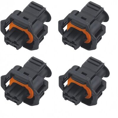 ABCRITAL Connecteur Injecteur Compatible Avec Citroën Xsara C4 Picasso, Peugeot 306 406, Renault Laguna Scenic, Ford Focus - 1928403874 - Fiche De Connexion (lot De 4 Pièces) - Publicité ABCRITAL Connecteur Injecteur Compatible Avec Citroën Xsara C4 Picasso, Peugeot 306 406, Renault Laguna Scenic, Ford Focus - 1928403874 - Fiche De Connexion (lot De 4 Pièces) - Publicité