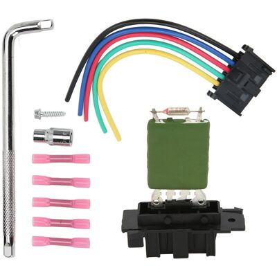 OEM Résistance De Ventilateur De Ventilateur De Moteur De Chauffage 13248240 Avec Kit D'Outils De Remplacement Pour Opel Adam Corsa D-crezuo - Publicité OEM Résistance De Ventilateur De Ventilateur De Moteur De Chauffage 13248240 Avec Kit D'Outils De Remplacement Pour Opel Adam Corsa D-crezuo - Publicité