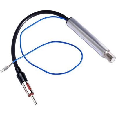 OEM Din Aerial Adapter, Phantom Power Car Radio Iso To Din Cable, Secure Connection And Optimal Reception, Easy To Install Compatible With Seat Skoda For Fm Car Radio - Publicité OEM Din Aerial Adapter, Phantom Power Car Radio Iso To Din Cable, Secure Connection And Optimal Reception, Easy To Install Compatible With Seat Skoda For Fm Car Radio - Publicité
