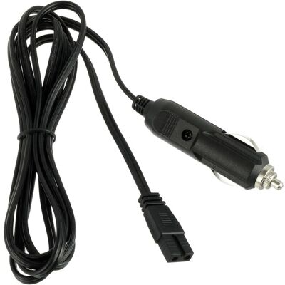 ABCRITAL Glacière De Voiture 12 V Cc - Alimentation Allume-cigare - Câble D'Alimentation 2 M - Prise Fusible (12 V Noir) - Publicité ABCRITAL Glacière De Voiture 12 V Cc - Alimentation Allume-cigare - Câble D'Alimentation 2 M - Prise Fusible (12 V Noir) - Publicité