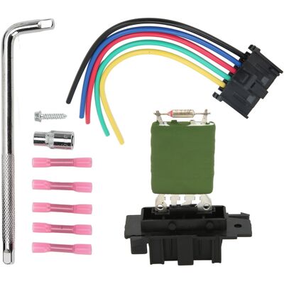 VISTRECK Résistance De Ventilateur De Ventilateur De Moteur De Chauffage 13248240 Avec Kit D'Outils De Remplacement Pour Opel Adam Corsa D. Publicité VISTRECK Résistance De Ventilateur De Ventilateur De Moteur De Chauffage 13248240 Avec Kit D'Outils De Remplacement Pour Opel Adam Corsa D. Publicité