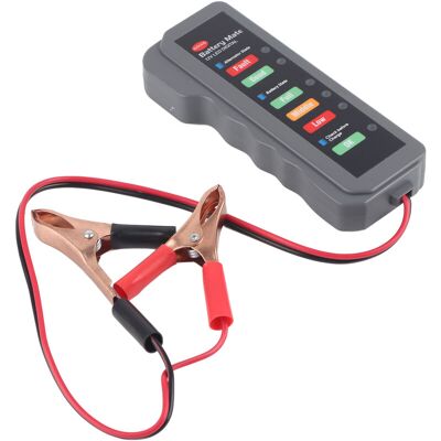 OEM Jeffergarden Testeur De Charge De Batterie De Moto De Voiture 12v, Analyseur, Contrle De Démarrage D'Alternateur-dou - Publicité OEM Jeffergarden Testeur De Charge De Batterie De Moto De Voiture 12v, Analyseur, Contrle De Démarrage D'Alternateur-dou - Publicité