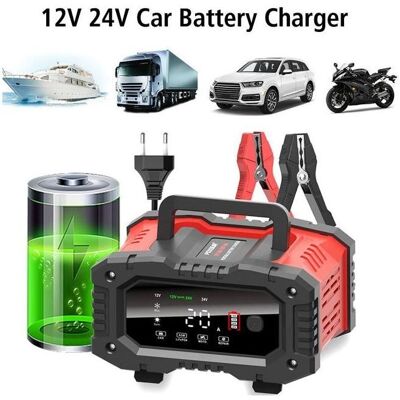 Cellfast Chargeur De Batterie De Voiture - Automatique Intelligent - 7 Étapes - Protection Surcharge - Universel - Publicité Cellfast Chargeur De Batterie De Voiture - Automatique Intelligent - 7 Étapes - Protection Surcharge - Universel - Publicité