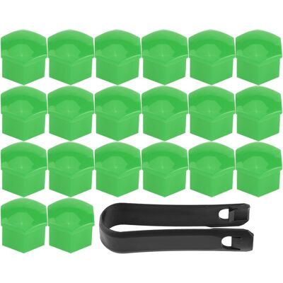 ZOTERNEN Akozon Jeu De Couvercles De Boulons D'Écrou De Moyeu De Roue Colorés, 20 Pièces, Pour Véhicules Universels (green).. Publicité ZOTERNEN Akozon Jeu De Couvercles De Boulons D'Écrou De Moyeu De Roue Colorés, 20 Pièces, Pour Véhicules Universels (green).. Publicité
