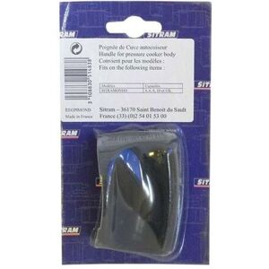 Anse De Cuve Noire À Clipser Pour Autocuiseur Sitram Pmondac - Publicité Anse De Cuve Noire À Clipser Pour Autocuiseur Sitram Pmondac - Publicité