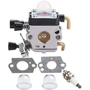 SHINING HOUSE Carburateur C1Q-S97 avec kit de Conduite de Carburant Filtre à air pour stihl FS38 FS45 FS46 FS55 KM55 HL45 FS45L FS45C FS46C FS55C FS55R FS55RC - Publicité SHINING HOUSE Carburateur C1Q-S97 avec kit de Conduite de Carburant Filtre à air pour stihl FS38 FS45 FS46 FS55 KM55 HL45 FS45L FS45C FS46C FS55C FS55R FS55RC - Publicité