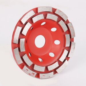 Paryou - Disque Diamant 180 x 22,2 mm Double Rangée - Meule Diamantée Béton, Pierre, Granit, Chape - Universel pour Meulage et Ponçage - Rouge - Publicité Paryou - Disque Diamant 180 x 22,2 mm Double Rangée - Meule Diamantée Béton, Pierre, Granit, Chape - Universel pour Meulage et Ponçage - Rouge - Publicité