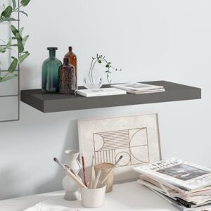 Vidaxl - tagère murale flottante Gris brillant 60x23,5x3,8 cm mdf - Publicité Vidaxl - tagère murale flottante Gris brillant 60x23,5x3,8 cm mdf - Publicité