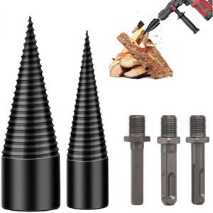 Largeight - Foret De Fendage De Bois Avec 3 Poignées(hex+square+round), Fendeur De Bois Conique 32mm+42mm, Fendeuse De Bûches, Foret Fendeur De Bois Ou De Bûches Vis Cône Pour Perceuse, Fendeuse Bois Cône - Publicité Largeight - Foret De Fendage De Bois Avec 3 Poignées(hex+square+round), Fendeur De Bois Conique 32mm+42mm, Fendeuse De Bûches, Foret Fendeur De Bois Ou De Bûches Vis Cône Pour Perceuse, Fendeuse Bois Cône - Publicité