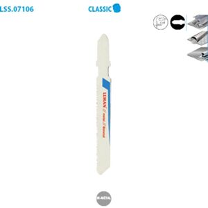 Leman - 5 Lames de scie universelles - Coupe fine - 50 mm - Pas 1,2 mm - Publicité Leman - 5 Lames de scie universelles - Coupe fine - 50 mm - Pas 1,2 mm - Publicité