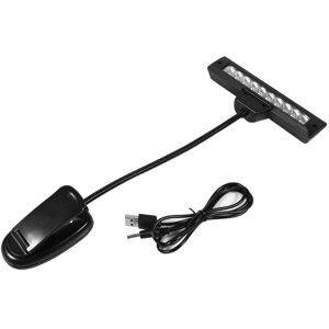 FLAMMKRAFT Lampe De Lecture À Clip 10 Led Portable Pour Pupitre, Bureau Ou Chambre, 110v-220v - Publicité FLAMMKRAFT Lampe De Lecture À Clip 10 Led Portable Pour Pupitre, Bureau Ou Chambre, 110v-220v - Publicité