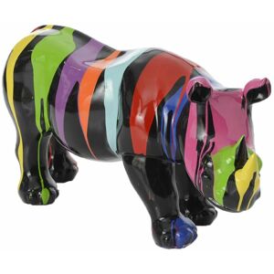 Amadeus - Rhino Trash Noir 36 cm Multicolore - Publicité