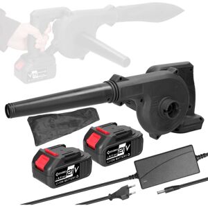 Tonysa - Souffleur de Feuilles, 2 en 1 Souffler Et Aspirer Souffleur sans Fil Turbocompressé Avec Sac De Ramassage Et 2 x Batteries Et Chargeur Pour - Publicité Tonysa - Souffleur de Feuilles, 2 en 1 Souffler Et Aspirer Souffleur sans Fil Turbocompressé Avec Sac De Ramassage Et 2 x Batteries Et Chargeur Pour - Publicité