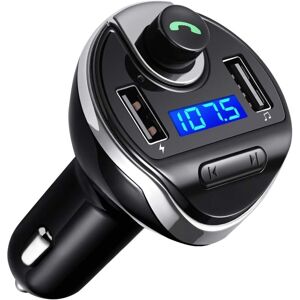 ODIPIE Transmetteur fm Bluetooth, Voiture Adaptateur d'autoradio, Kit Main Libre Voiture, Lecteur MP3 avec Micro, Sans Fil Chargeur Voiture avec 2 usb Port - Publicité ODIPIE Transmetteur fm Bluetooth, Voiture Adaptateur d'autoradio, Kit Main Libre Voiture, Lecteur MP3 avec Micro, Sans Fil Chargeur Voiture avec 2 usb Port - Publicité