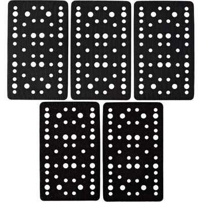 Vision Support De Protection 80 X 133 Mm, 54 Trous, 5 Pièces, Pour La Protection Des Disques De Ponçage Auto-adhésifs - Publicité Vision Support De Protection 80 X 133 Mm, 54 Trous, 5 Pièces, Pour La Protection Des Disques De Ponçage Auto-adhésifs - Publicité