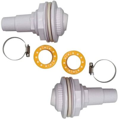 ABYSSE 2 Kits De Jets De Lavage À Contre-courant - Complets Avec Raccords, Assemblage De Globe Oculaire, Colliers, Rondelles Et Ruban Fileté Ptfe - Pour Piscines Fibropool Et Piscines Hors-sol - Publicité ABYSSE 2 Kits De Jets De Lavage À Contre-courant - Complets Avec Raccords, Assemblage De Globe Oculaire, Colliers, Rondelles Et Ruban Fileté Ptfe - Pour Piscines Fibropool Et Piscines Hors-sol - Publicité
