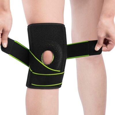 BRINSEA Genouillère Réglable En Silicone Genouillères Soulagement De L'Arthrite Récupération Des Douleurs Articulaires Pour Hommes Femmes (vert) - Publicité BRINSEA Genouillère Réglable En Silicone Genouillères Soulagement De L'Arthrite Récupération Des Douleurs Articulaires Pour Hommes Femmes (vert) - Publicité