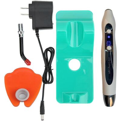 FLAMMKRAFT Lampe À Polymériser Led Dentaire Filaire Et Sans Fil Pour Dentiste - Publicité FLAMMKRAFT Lampe À Polymériser Led Dentaire Filaire Et Sans Fil Pour Dentiste - Publicité