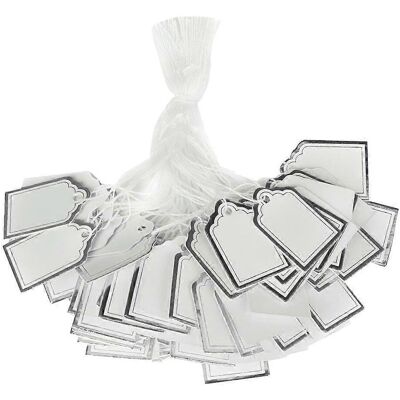 LISATR 500 Petites Étiquettes De Prix, Étiquettes Pour Bijoux, Cartes Cadeaux En Papier, Cartes De Vœux, Cartes Messages, Étiquettes En Tissu À Suspendre Pour Magasin (couleur Aléatoire)-2.3x1.8cm - Publicité LISATR 500 Petites Étiquettes De Prix, Étiquettes Pour Bijoux, Cartes Cadeaux En Papier, Cartes De Vœux, Cartes Messages, Étiquettes En Tissu À Suspendre Pour Magasin (couleur Aléatoire)-2.3x1.8cm - Publicité