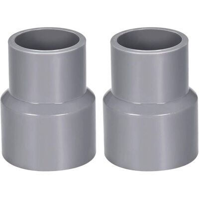Melissa 0mm X 32mm Moyeu De Couplage De Tuyau En Pvc Réducteur Dwv Gris 2 Pièces - Publicité Melissa 0mm X 32mm Moyeu De Couplage De Tuyau En Pvc Réducteur Dwv Gris 2 Pièces - Publicité