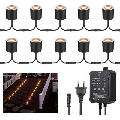 OEM Lot De 16 Spots Led Encastrables Au Sol - Étanchéité Ip67-0,6 W - Diamètre : 32 Mm - Pour L'Intérieur Et L'Extérieur - 4000 K - Blanc - 12 V - Publicité OEM Lot De 16 Spots Led Encastrables Au Sol - Étanchéité Ip67-0,6 W - Diamètre : 32 Mm - Pour L'Intérieur Et L'Extérieur - 4000 K - Blanc - 12 V - Publicité
