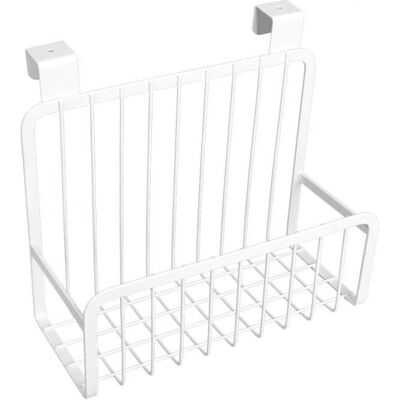 Cellfast Panier Suspendu Support De Rangement De Porte - Blanc - Acier Au Carbone - Facile À Installer - Publicité Cellfast Panier Suspendu Support De Rangement De Porte - Blanc - Acier Au Carbone - Facile À Installer - Publicité