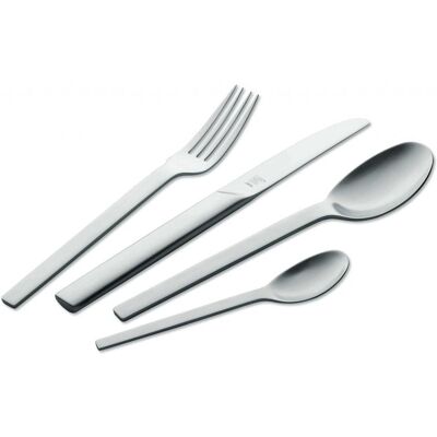 Zwilling - MINIMALE 30-piece - Mat - Argent - Cutlery Set - Publicité Zwilling - MINIMALE 30-piece - Mat - Argent - Cutlery Set - Publicité