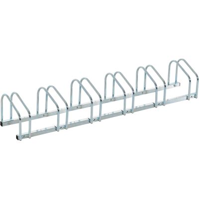HEAT Porte-vélos Pour 6 Vélos, Support De Pneus, Pneus Jusqu'à 65 Mm, Fixation Au Sol Ou Murale, Pour Vtt Et Bmx Enfants, 179 X 33 X 27 Cm, Acier Argenté - Publicité HEAT Porte-vélos Pour 6 Vélos, Support De Pneus, Pneus Jusqu'à 65 Mm, Fixation Au Sol Ou Murale, Pour Vtt Et Bmx Enfants, 179 X 33 X 27 Cm, Acier Argenté - Publicité