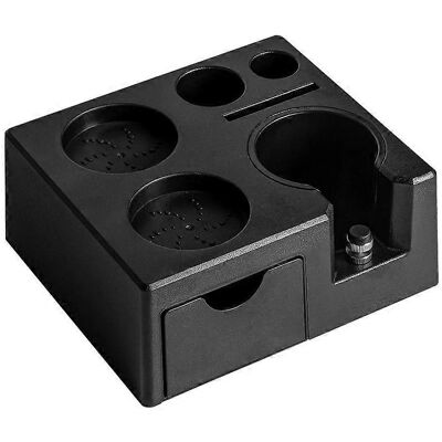 FLAMMKRAFT Station De Tassage Pour Espresso, Porte-filtre Réglable En Hauteur 51-54/58 Mm Avec 4 Tasseurs Et Distributeur. Publicité FLAMMKRAFT Station De Tassage Pour Espresso, Porte-filtre Réglable En Hauteur 51-54/58 Mm Avec 4 Tasseurs Et Distributeur. Publicité
