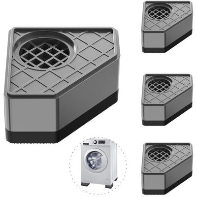 Cellfast Patins Anti Vibration, Annefly 4 Pièces Pieds En Caoutchouc, Pour Machine À Laver Et Sèche-linge -3.8cm - Publicité Cellfast Patins Anti Vibration, Annefly 4 Pièces Pieds En Caoutchouc, Pour Machine À Laver Et Sèche-linge -3.8cm - Publicité