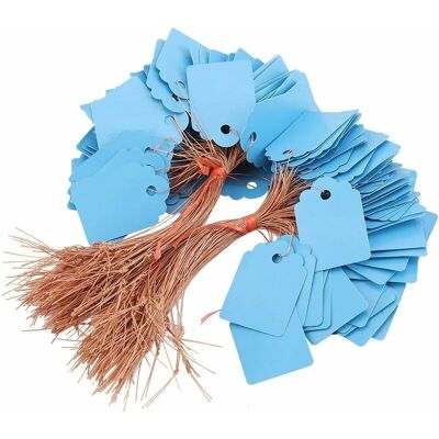 MOXIE Étiquette De Fleur Suspendue-200 Pièces Pvc Plante De Fleur Suspendue Nom De Graine Étiquette Étiquette Marqueur Signe Extérieur(bleu) - Publicité MOXIE Étiquette De Fleur Suspendue-200 Pièces Pvc Plante De Fleur Suspendue Nom De Graine Étiquette Étiquette Marqueur Signe Extérieur(bleu) - Publicité