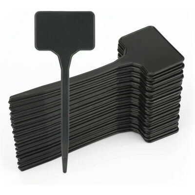 Scotch Lot De 50 Étiquettes De Jardin En Plastique Rigide Pour Plantes Marqueurs Noirs - Publicité Scotch Lot De 50 Étiquettes De Jardin En Plastique Rigide Pour Plantes Marqueurs Noirs - Publicité