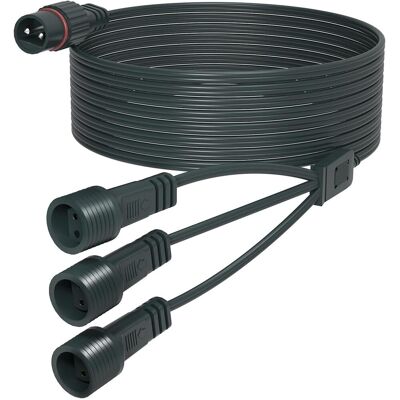 OEM - Rallonge De Guirlande Lumineuse - 10 M - 1 À 3 Y - Répartiteur Et Rallonge - 2 Broches - Ip65 - Étanche - Pour Stalactites G40 - Boule De Sapin De Noël - Guirlande Lumineuse Extérieure Et - Publicité OEM - Rallonge De Guirlande Lumineuse - 10 M - 1 À 3 Y - Répartiteur Et Rallonge - 2 Broches - Ip65 - Étanche - Pour Stalactites G40 - Boule De Sapin De Noël - Guirlande Lumineuse Extérieure Et - Publicité