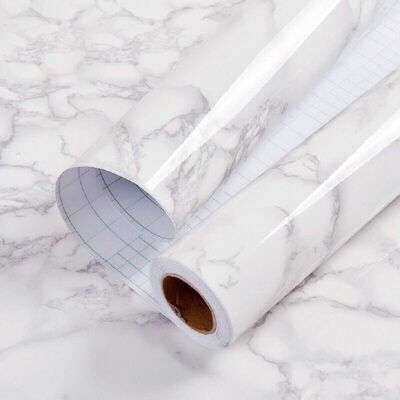 MOXIE Aougo – Papier Adhésif Marbre 60 Cm X 500 Cm – Autocollant Imperméable Pour Meubles – Décoration Cuisine Et Salle De Bain – Texture Réaliste - Publicité MOXIE Aougo – Papier Adhésif Marbre 60 Cm X 500 Cm – Autocollant Imperméable Pour Meubles – Décoration Cuisine Et Salle De Bain – Texture Réaliste - Publicité